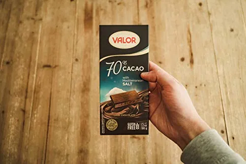 Valor Premium 70% tablette chocolat noir 100g sel marin
