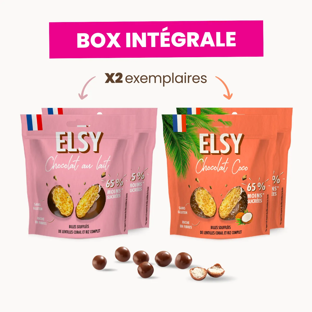 Elsy Box Intégrale 14 Recettes sans sucres ajoutés