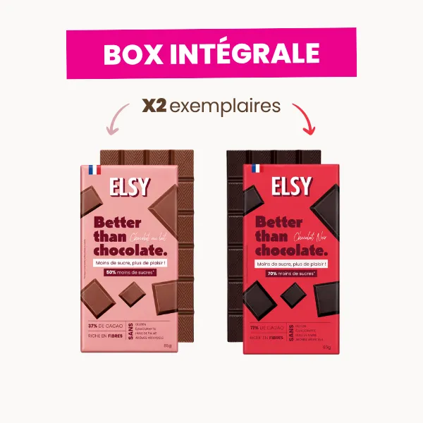 Elsy Box Intégrale 14 Recettes sans sucres ajoutés