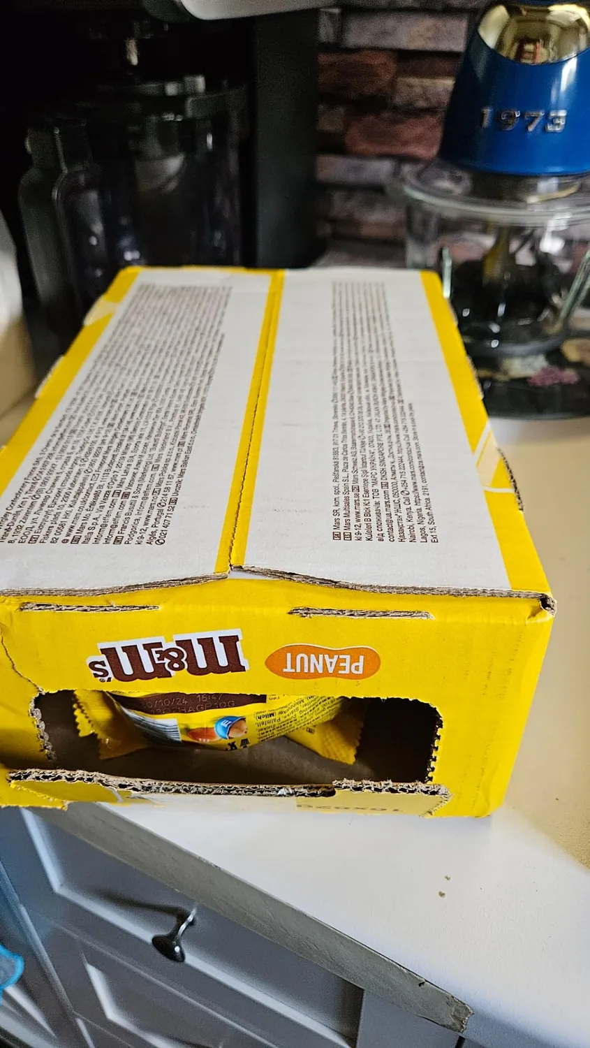 M&M's Peanut bonbons chocolat lait cacahuètes 16x82g