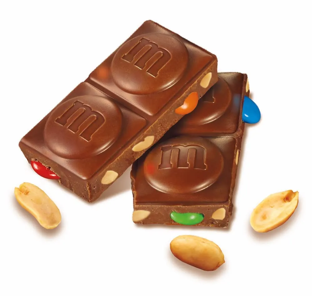 M&M's Peanut tablette chocolat lait 165g cacahuètes