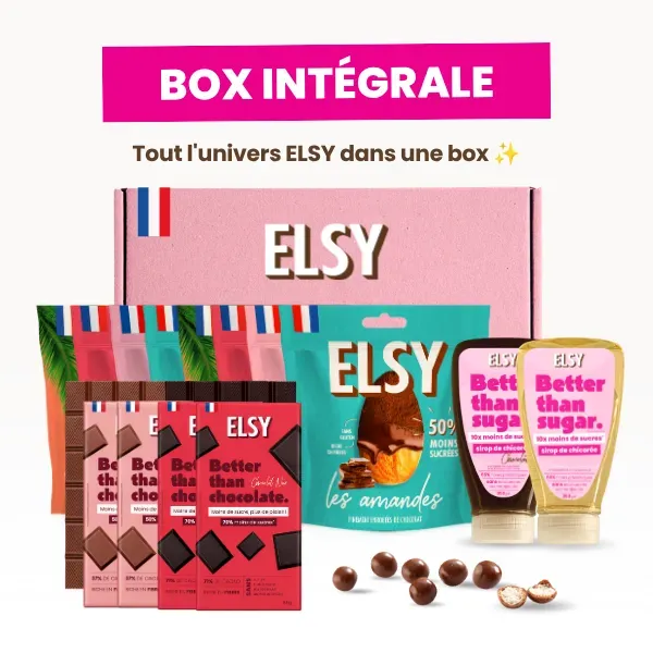 Elsy Box Intégrale 14 Recettes sans sucres ajoutés
