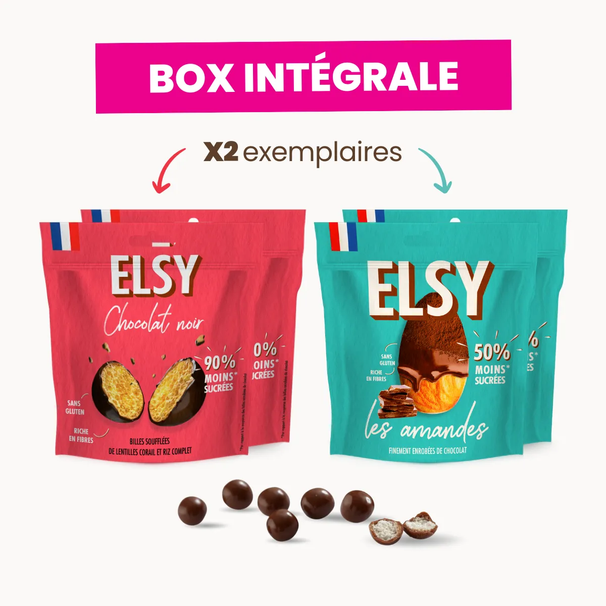Elsy Box Intégrale 14 Recettes sans sucres ajoutés