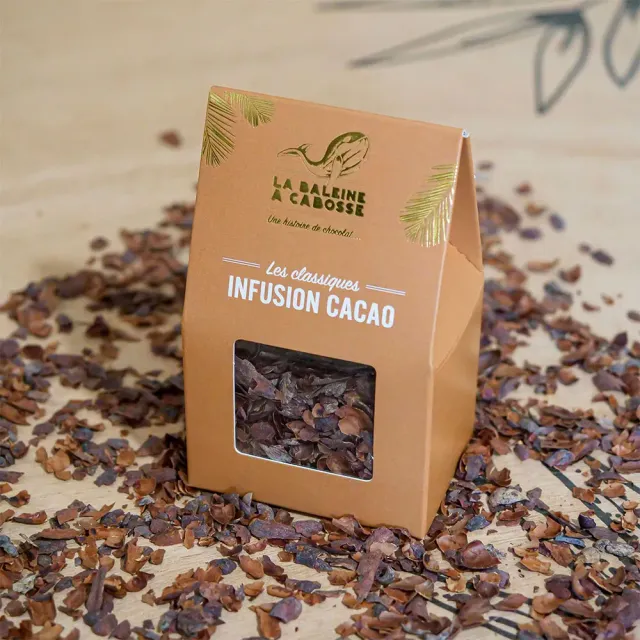 La Baleine à Cabosse infusion cacao Colombie chocolat léger