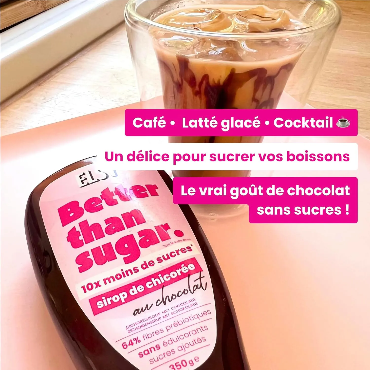 Elsy Box Rituel Chicorée 4 Sirops fibres