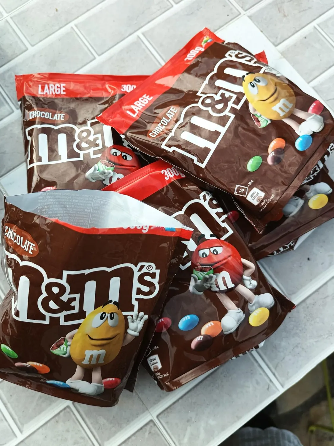 M&M's Choco bonbons chocolat au lait 300g sachet