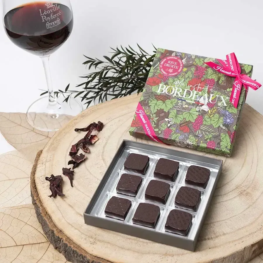 Hasnaâ Un Instant à Bordeaux Rive Droite coffret 9 vin