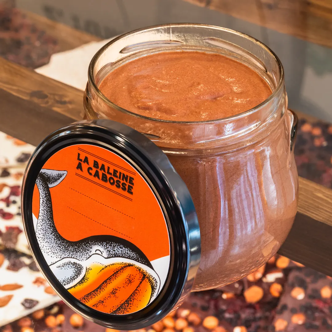 La Baleine à Cabosse mousse au chocolat pot 330g 3/4 personnes