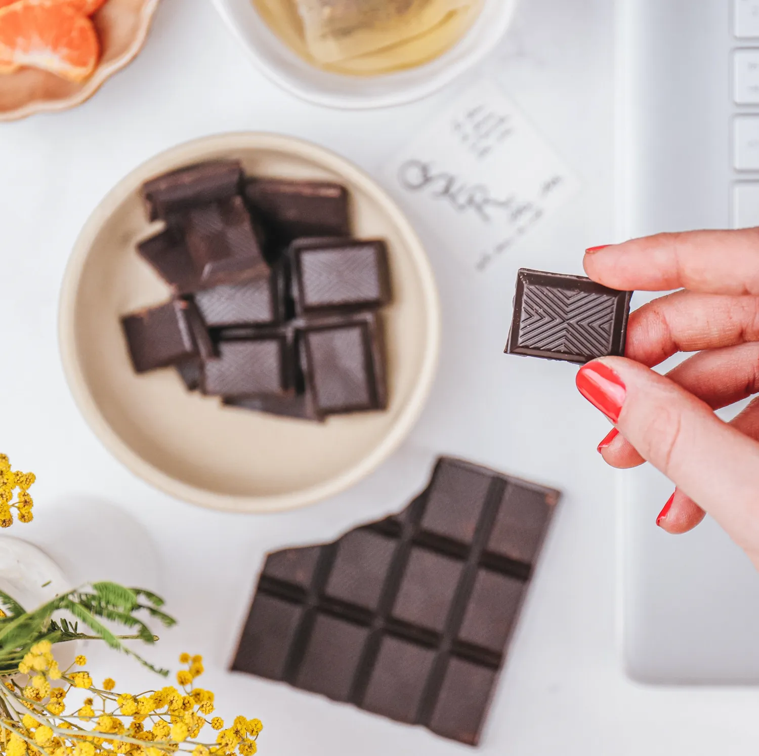 Elsy Hédoniste tablette chocolat noir 71% 5 tablettes