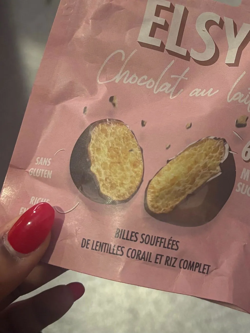 Elsy Amandes torréfiées chocolat lait 3x75g peu sucré