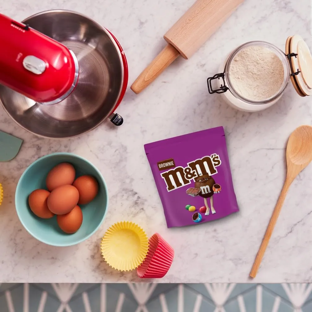 M&M's Brownie bonbons chocolat lait 341g sachet