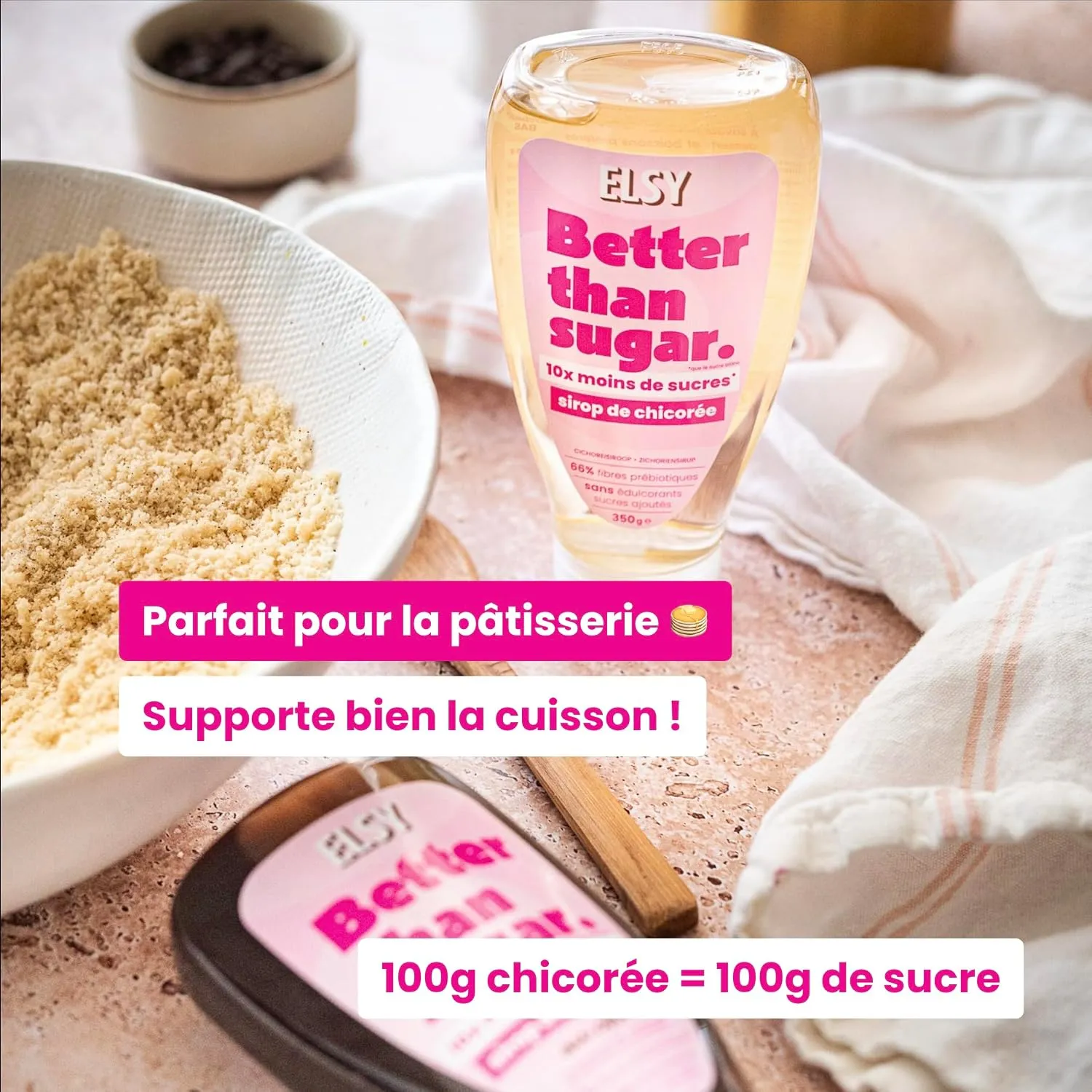 Elsy Box Rituel Chicorée 4 Sirops fibres