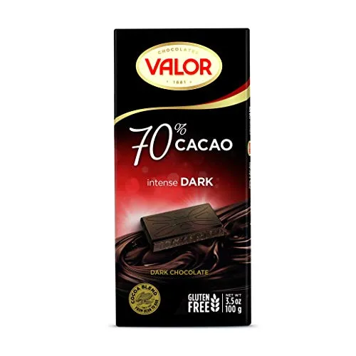 Valor Premium chocolat noir 70% tablette 100g vegan