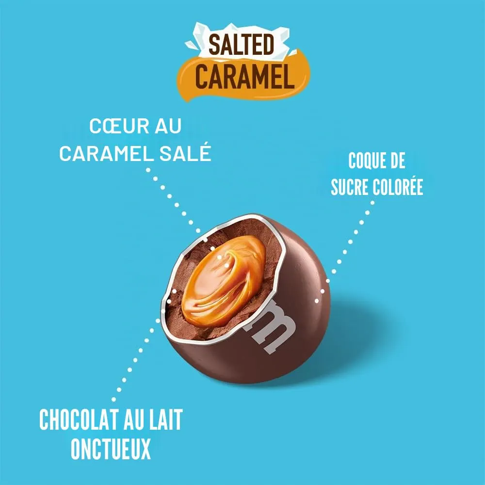 M&M's Caramel Maxi Pack billes chocolat 800g salé