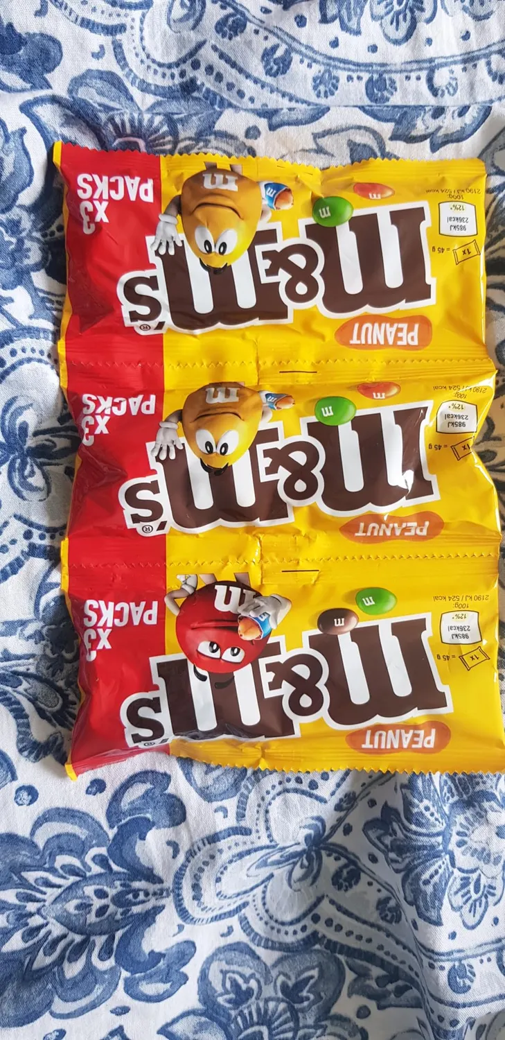 M&M'S Peanut bonbons chocolat lait cacahuètes 900g