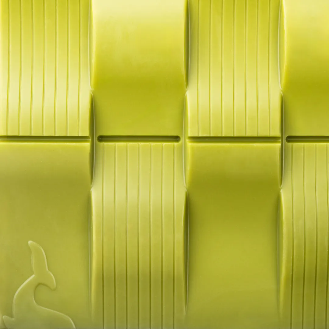 La Baleine à Cabosse Tablette blanc matcha 33% thé vert