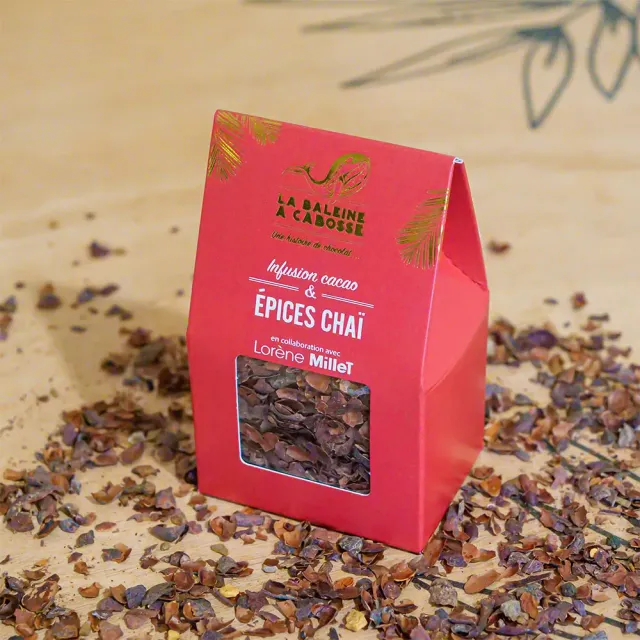 La Baleine à Cabosse infusion cacao épices chaï hiver