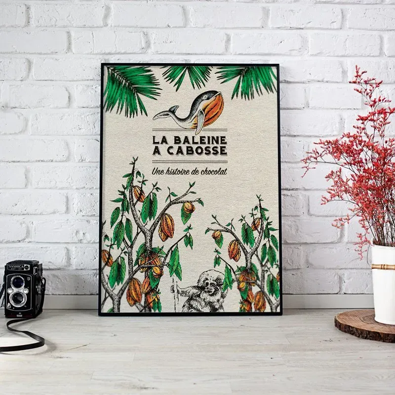 La Baleine à Cabosse affiche poster Le Singe 50x70 cm