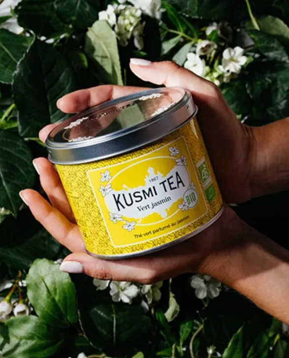 Bretzel & Co coffret KusmiTea blanc matcha 240g à partager