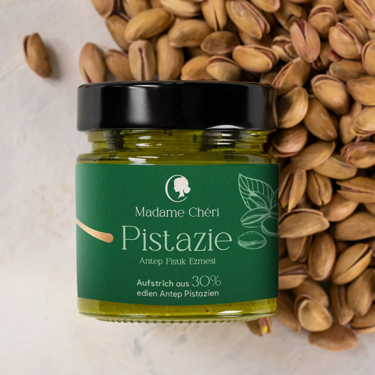 Madame Chéri crème pistache 30% 200g