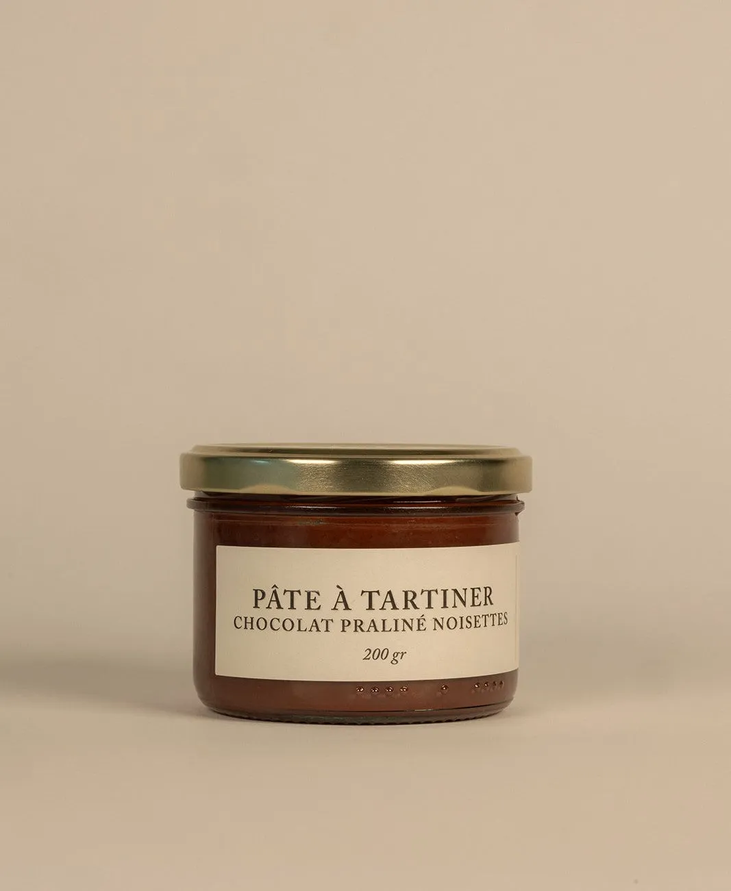Ôme Pâte à tartiner praliné noisettes 200g peu sucrée