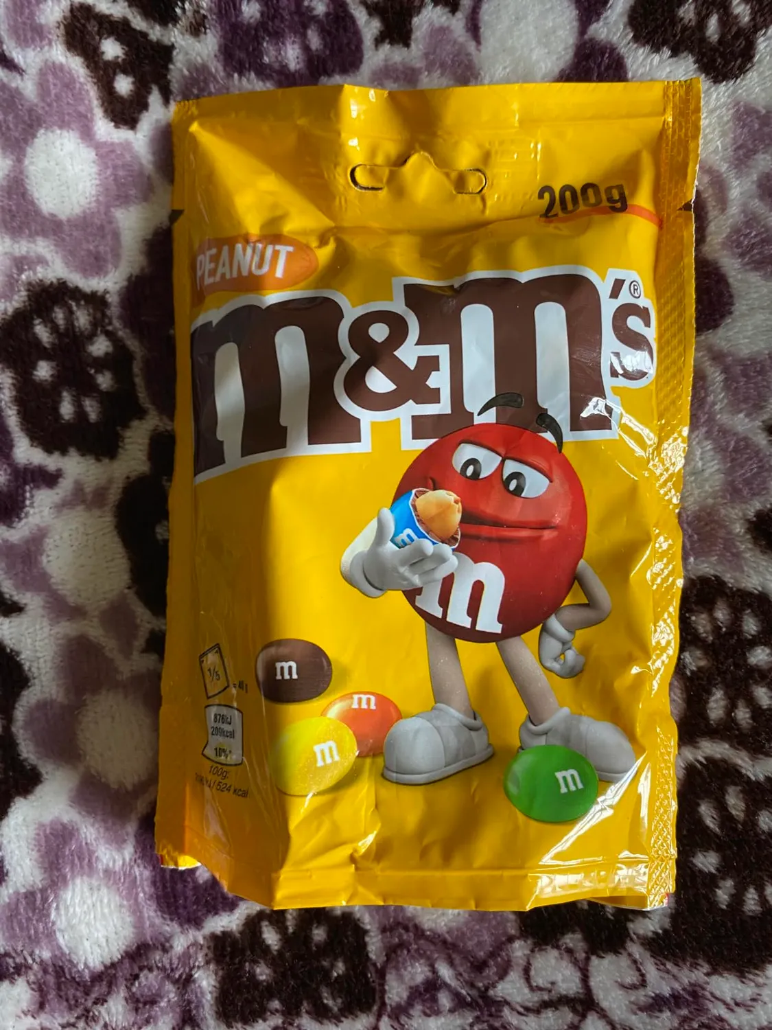M&M's Peanut bonbons chocolat cacahuètes 200g