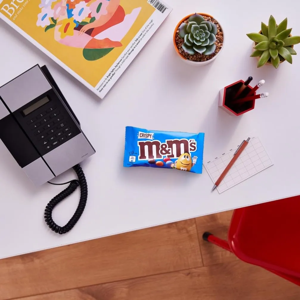 M&M's Crispy bonbons 24x36g riz soufflé lait