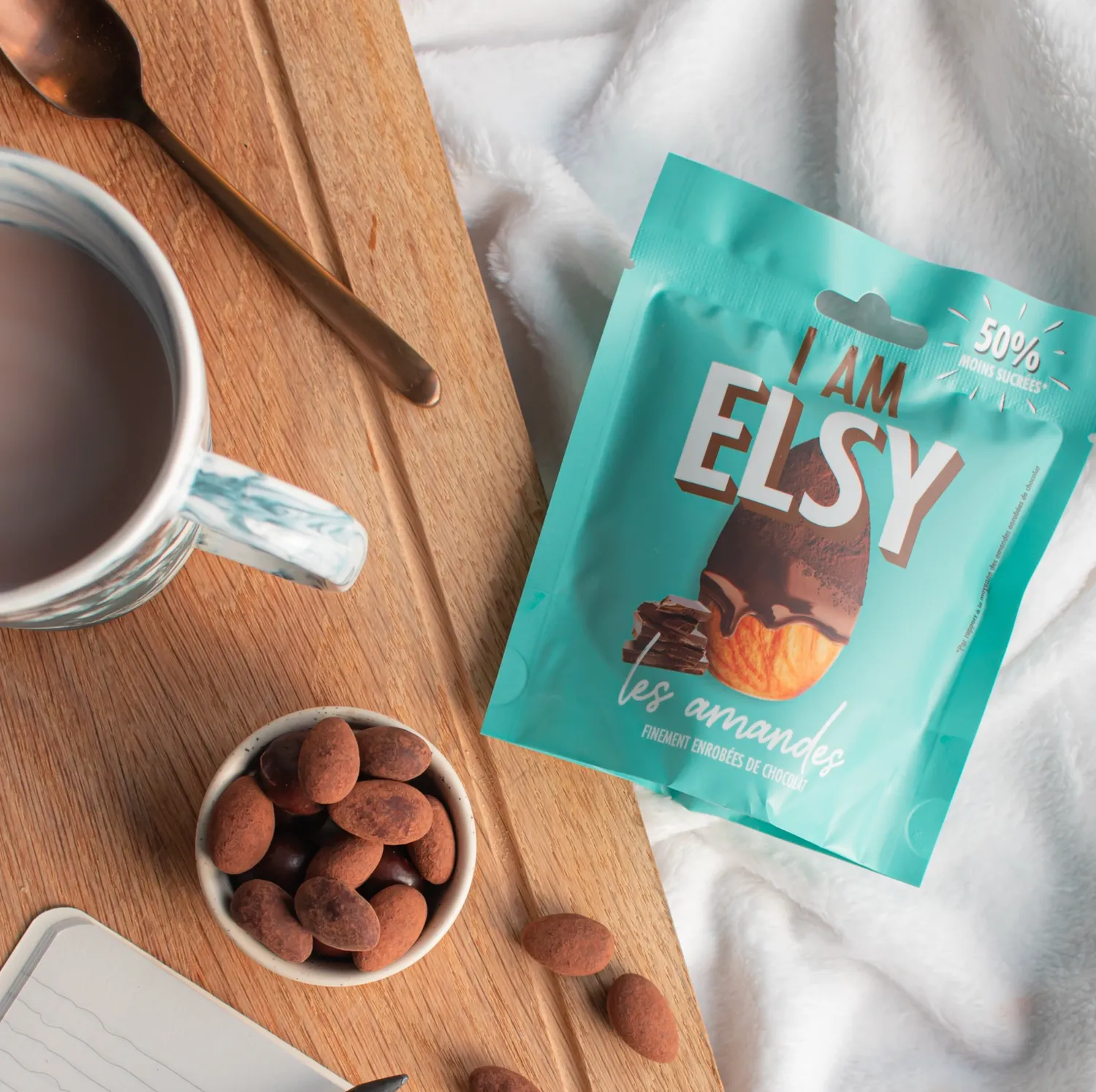 Elsy Box Découverte coffret chocolat -90% sucre 8 recettes