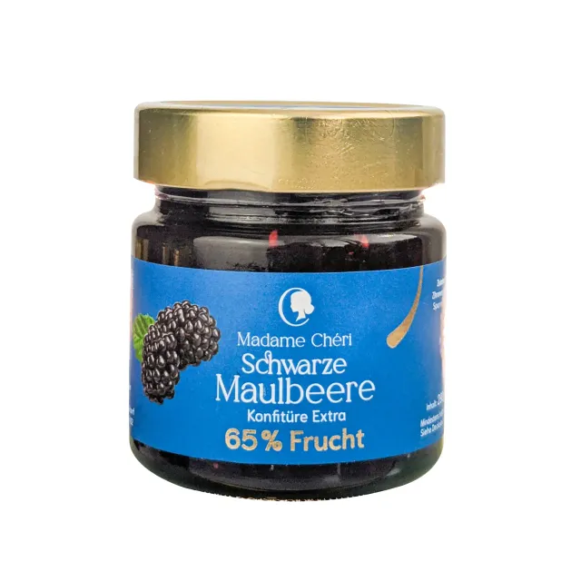 Madame Chéri Mûre Noire confiture extra 290g 65% fruits