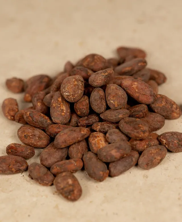 Ôme Fèves de cacao torréfiées basse température