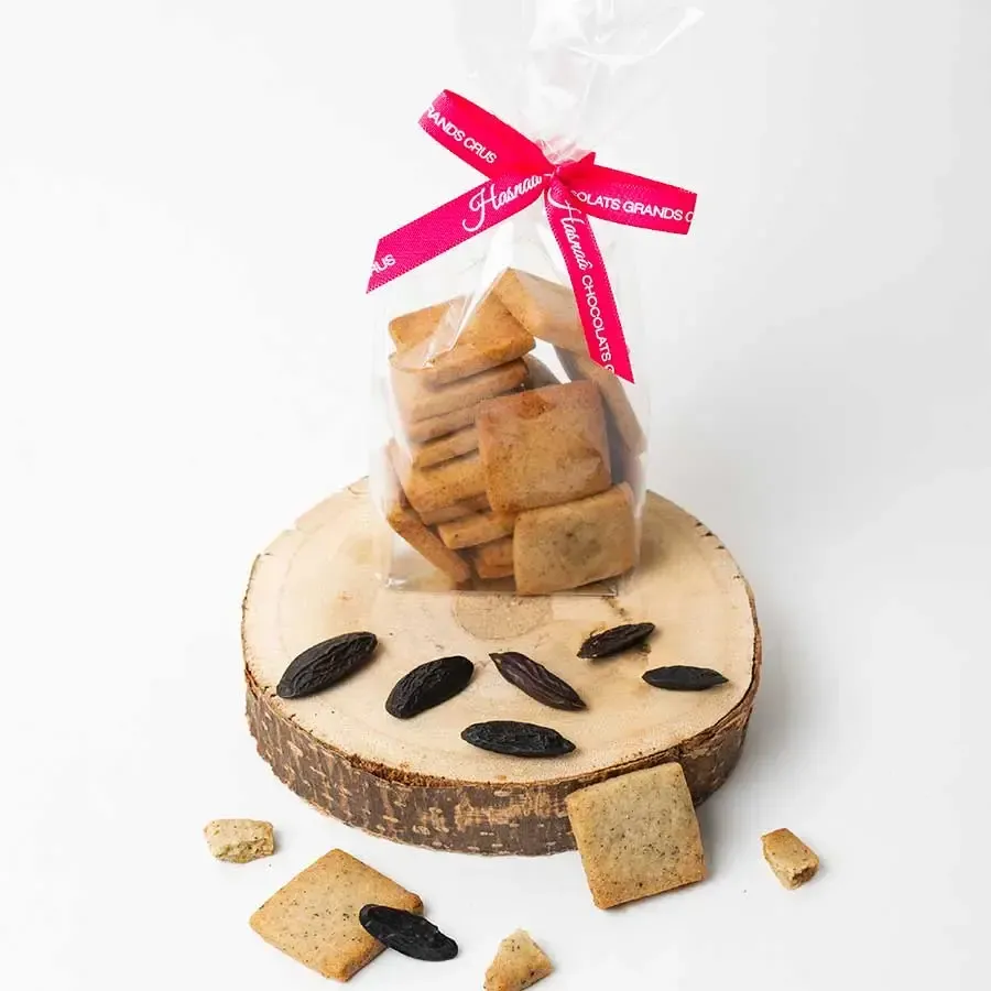 Hasnaâ Sablés tonka biscuits 100g fève