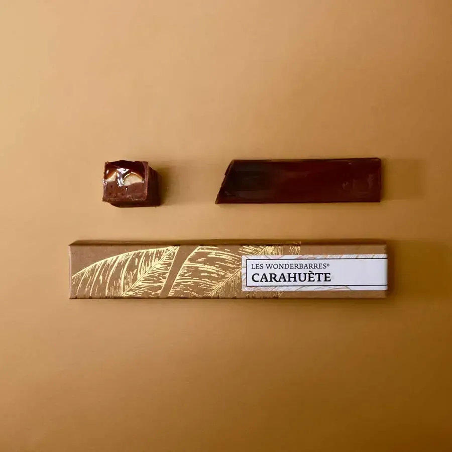 Hasnaâ Wonderbarres N°3 Carahuète barre chocolatée 35g