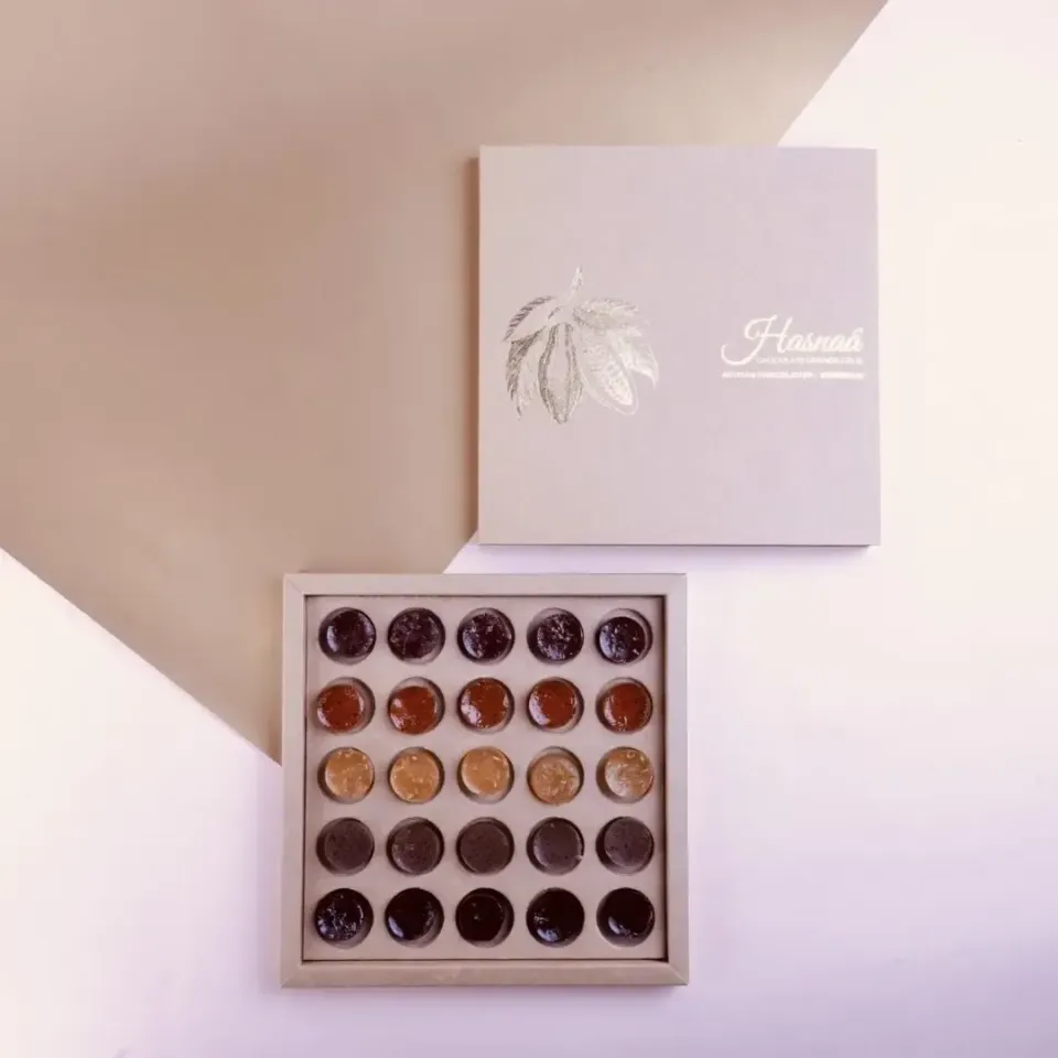 Hasnaâ écrin 25 pâtes de fruits maison 190g fruits
