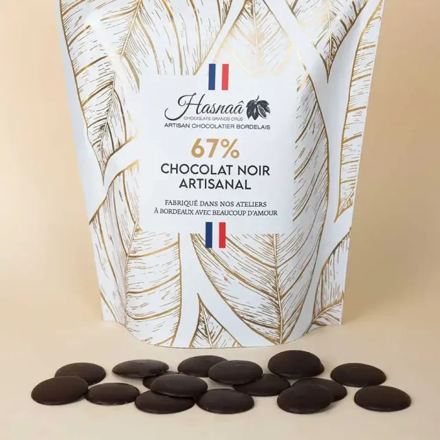 Hasnaâ Chocolat noir à pâtisser 300g cuisine