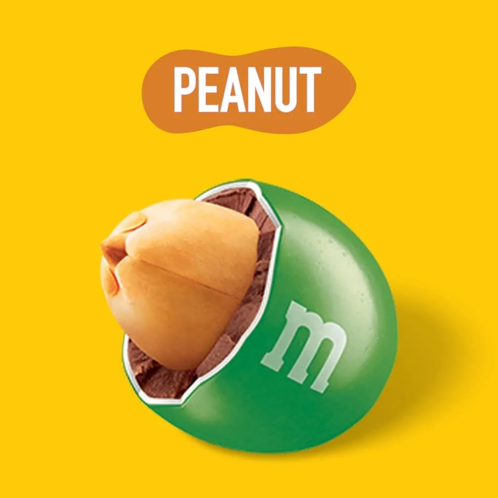 M&M's Peanut bonbons chocolat cacahuètes 200g