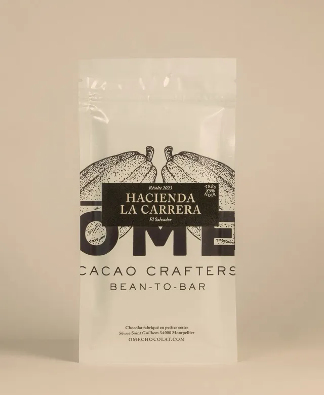 Ôme Hacienda La Carrera tablette chocolat noir 85% Salvador
