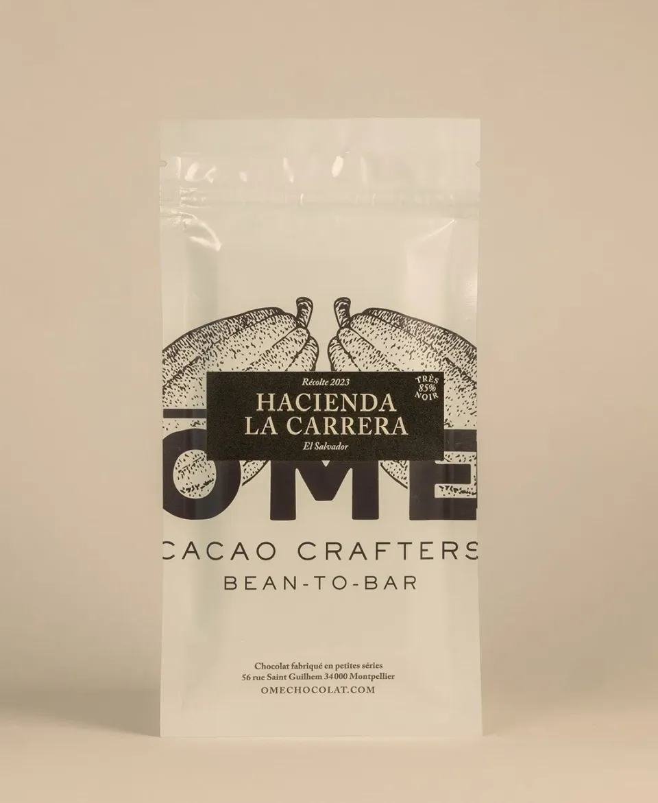 Ôme Hacienda La Carrera tablette chocolat noir 85% Salvador