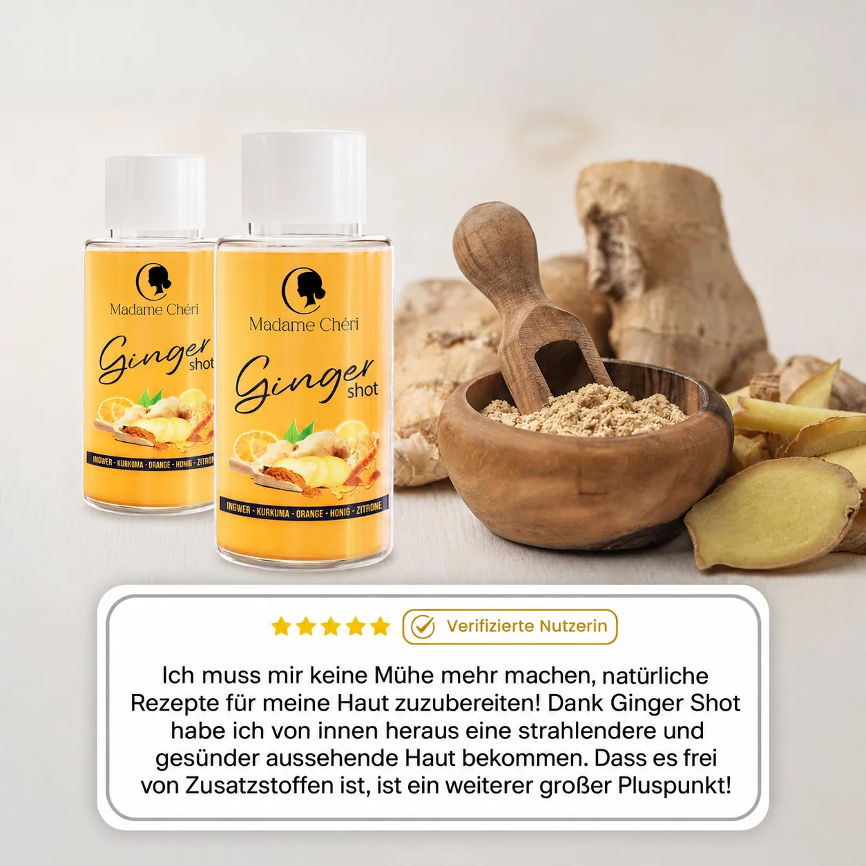 Madame Chéri IngwerShot gingembre 10 x 50 g fort