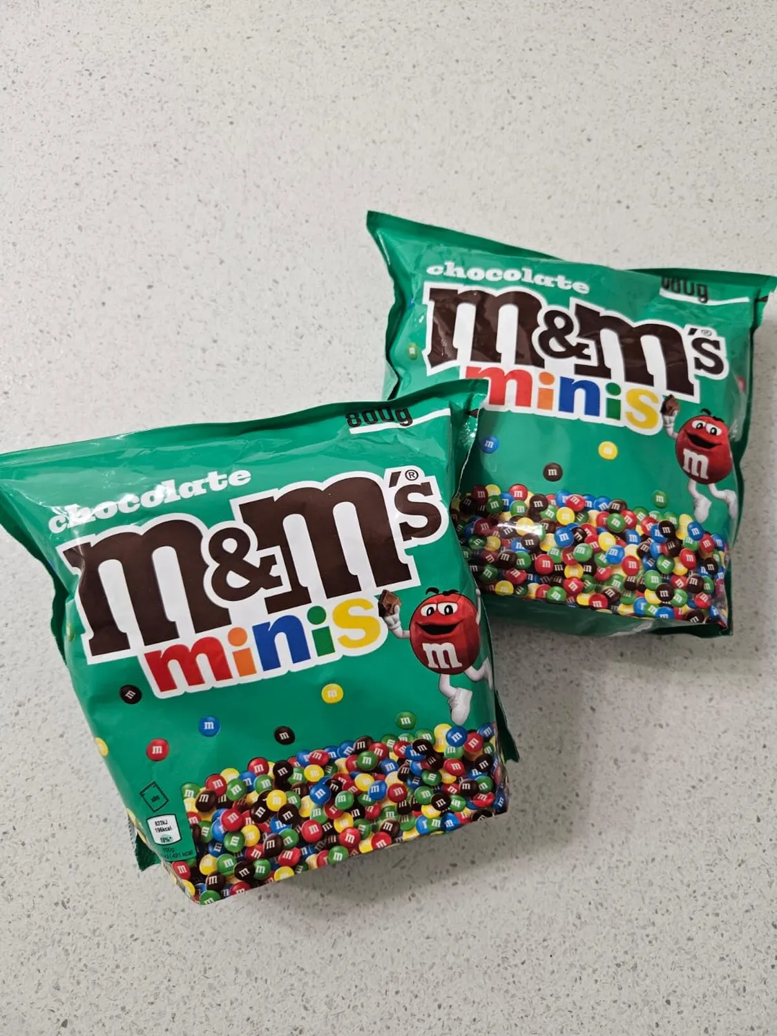 M&M's Minis bonbons chocolat lait 800g partage