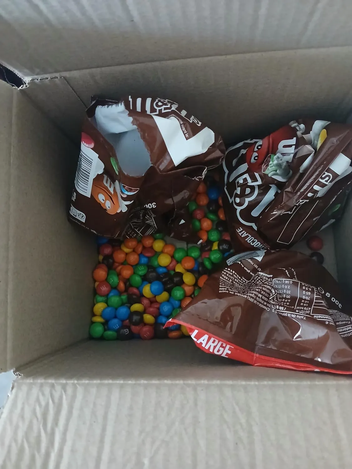 M&M's Choco bonbons chocolat au lait 300g sachet