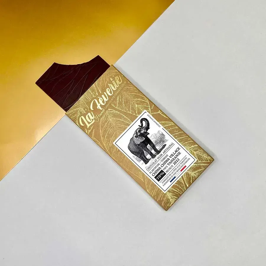 Hasnaâ tablette chocolat noir Tanzanie Chiwa 75% 56g