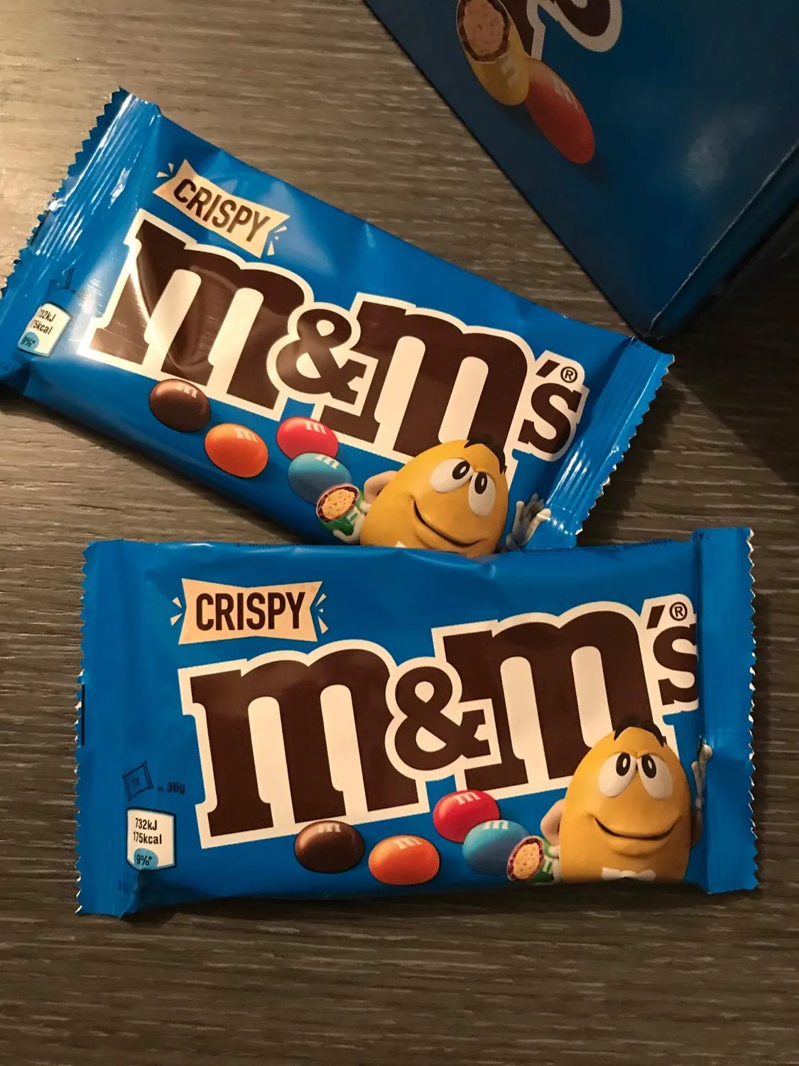 M&M's Crispy bonbons 24x36g riz soufflé lait
