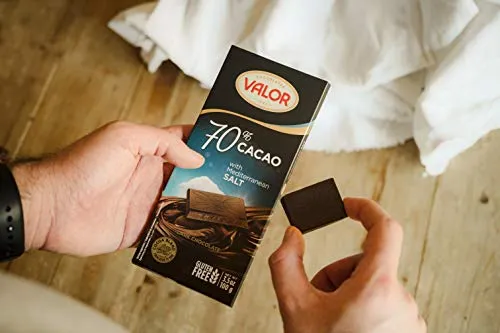 Valor Premium 70% tablette chocolat noir 100g sel marin