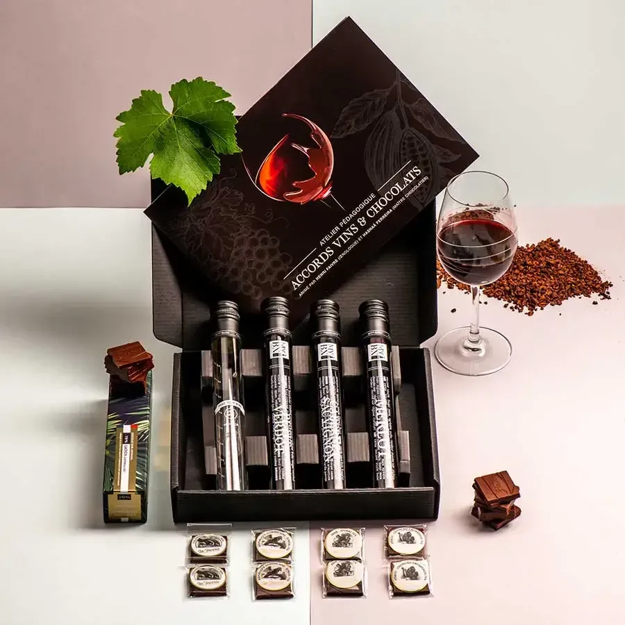 Hasnaâ Masterclass Vins & Chocolats atelier Bordeaux