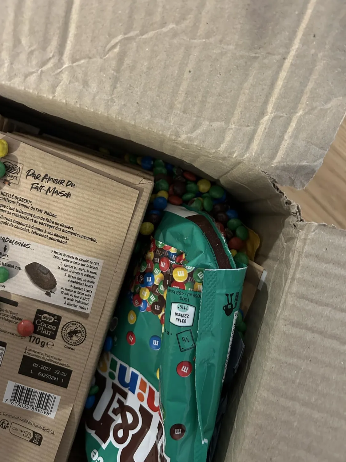 M&M's Minis bonbons chocolat lait 360g sachet