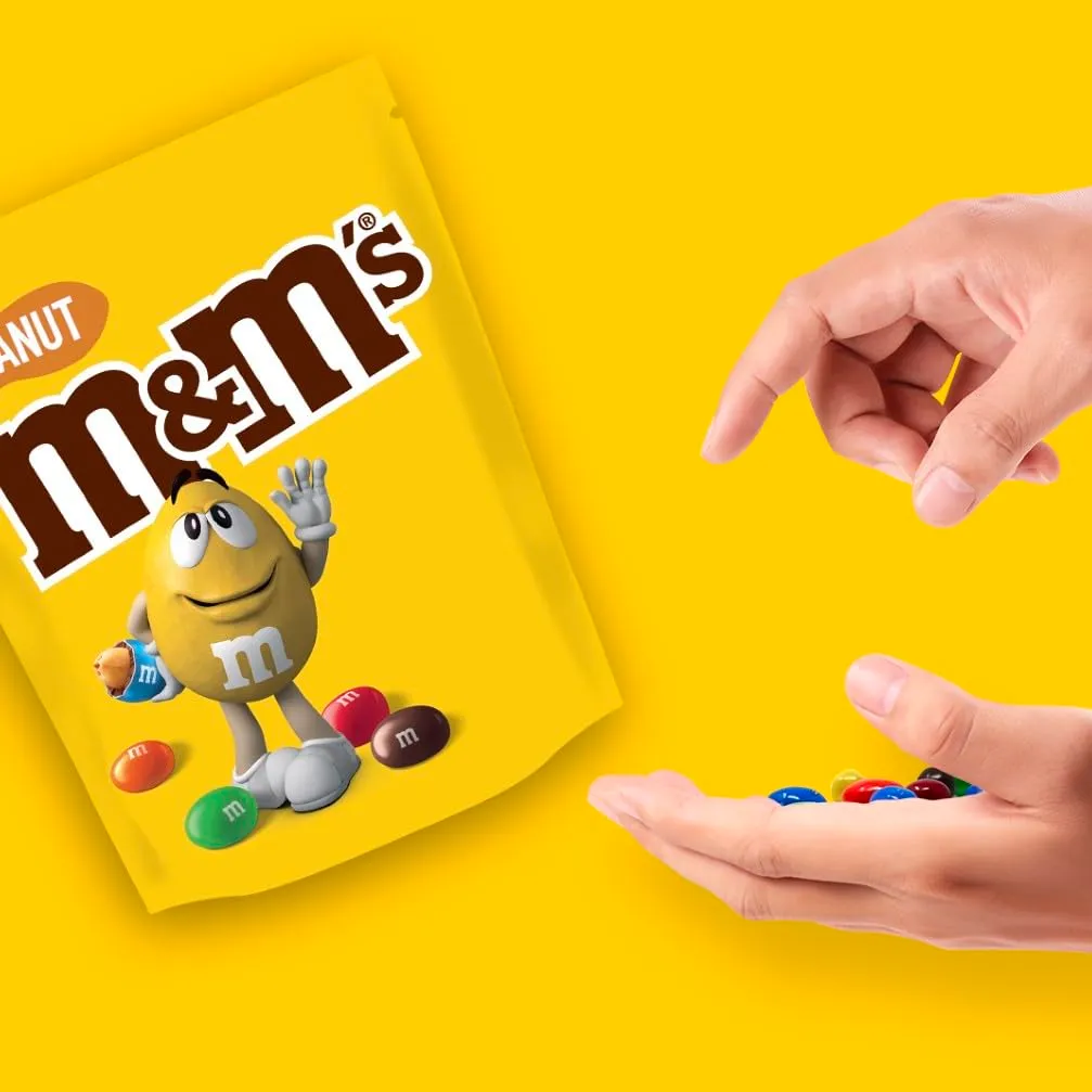 M&M's Peanut bonbons chocolat cacahuètes 200g
