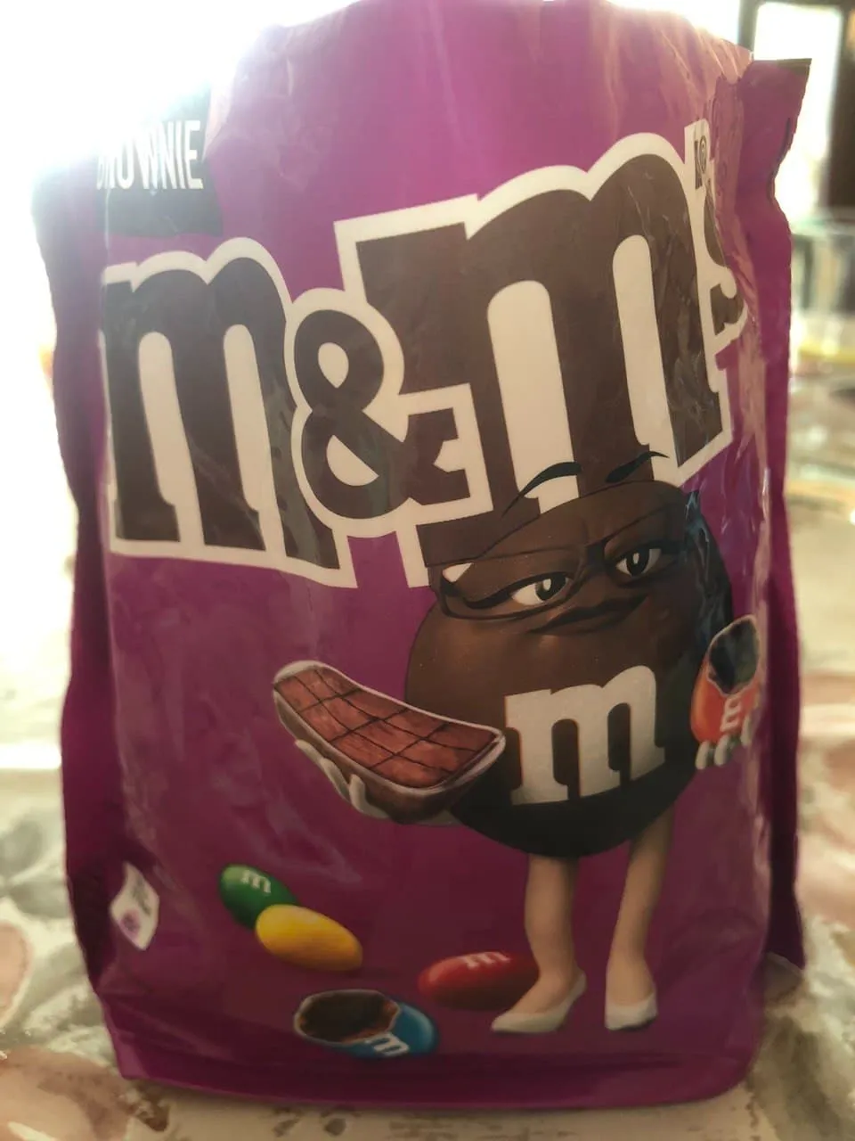 M&M's Brownie bonbons chocolat lait 341g sachet