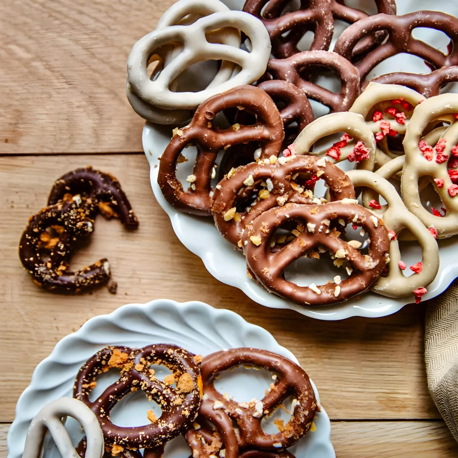 Bretzel & Co bretzel chocolat noir orange sachet 100g