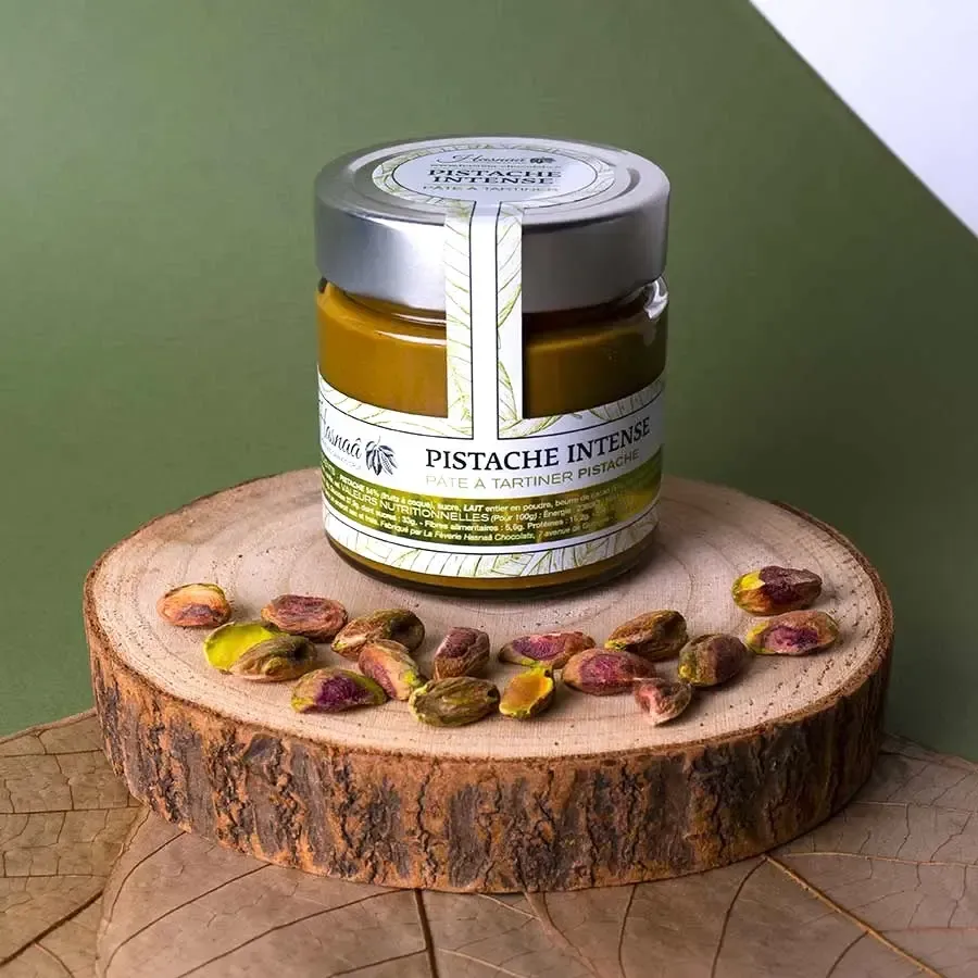 Hasnaâ Pistache Intense pâte à tartiner pistache