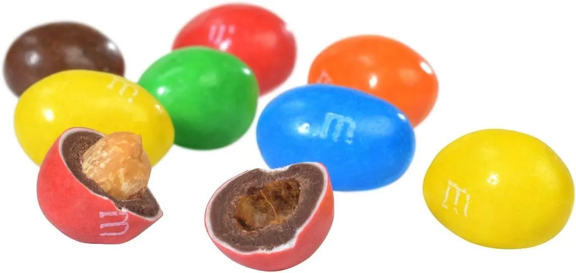 M&M'S Peanut bonbons chocolat lait cacahuètes 900g
